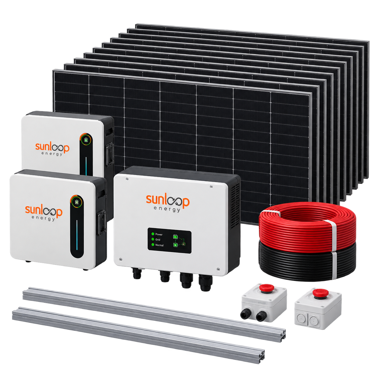 3 kW – 30 kW Hybrid Residential Solar System